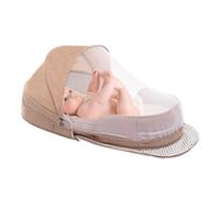 Moisés plegable para bebés | Cuna y tumbona de viaje portátil | Redes de malla transpirable y cama de noche para recién nacidos | Cama de bebé plegable para viajes al aire libre, diseño cómodo y