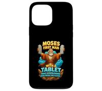 Moisés Primer Hombre con Una Tableta Cristo Biblia Evangelio Datos Nube Carcasa para iPhone 13 Pro MAX