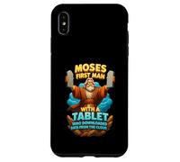 Moisés Primer Hombre con Una Tableta Cristo Biblia Evangelio Datos Nube Carcasa para iPhone XS MAX