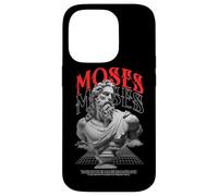 Moisés Religioso Cristiano Moisés Estatua Gráfica Streetwear Carcasa para iPhone 14 Pro