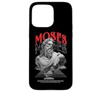 Moisés Religioso Cristiano Moisés Estatua Gráfica Streetwear Carcasa para iPhone 15 Pro MAX