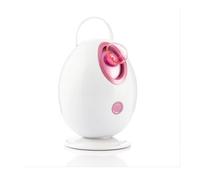 InnovaGoods Moispa Sauna Facial Eléctrica - Nano-vaporizador, Hidratación Profunda, Limpieza Intensiva, 90ml, 40ºC, Apagado Automático, Blanco Rosa, ABS