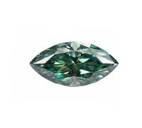 Moissanita suelta, Cuentas de moissanita VVS1, forma marquesa, calidad GRA, for joyería y anillos(GRA-7x9mm-3.0ct)