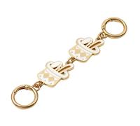 MOISTRI Cadena Extensora para Bolso, Encantos de Sombrero Mágico para Bolsos, Extensor de Correa de Metal para Bolso, Repuesto para Bolsos Cadena de plata Blanco