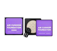 Moisture Cushion Foundation, Waterproof Concealer, Hydrating Makeup, Long Lasting Coverage Portable Design Daily Use for Women and Girls, 1,61 x 2,76 pulgadas