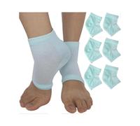 Moisturising Cracked Heel Socks - Treat Dry Heels Fast Pain Relief From Cracking Feet with These Gel Heel Protector Pads (3 Pairs)