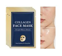 Moisturizing Face Plumping Masque, Fast Absorption Firming Facial, 2x18.5cm Hydrating Nourishing Masque for All Skin Types, Professional Beauty Salon Quality for Home and Travel