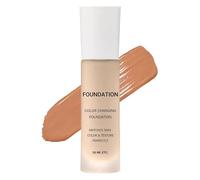 Moisturizing Foundation - 50Ml Liquid Makeup Foundation | Natural Skin Concealer - Waterproof color changing foundations smooth blend lightweight formula ideal for daily wear parties dates
