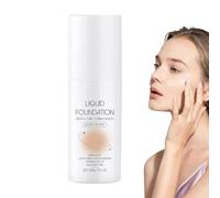 Moisturizing Foundation Makeup, Lightweight Liquid Base, 4.26x1.23in Full Coverage Concealer, Long Lasting Matte Finish, Oil Control Hydrating Formula for Oily and Dry Skin