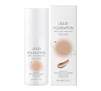 Moisturizing Foundation Makeup, Lightweight Liquid Base, Long-Lasting Full Coverage, Matte Finish, Oil Control Concealer, Ideal for Oily & Dry Skin, Smooth and Finish