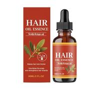 Moisturizing Hair Oil, Strengthening Scalp Care, 4.44 Inch Personal Tool, Solution with Balanced Function, Women Men Accessory for Frizzy Curly Sensitive Split Ends Night, Beauty Supply for Travel Use