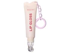 Moisturizing Lip Gloss, Plumping Chain Charm Lip Stain, Hydrating Long Lasting Shine Formula with, Glossy Makeup Beauty Product, Elegant Cosmetic Design, Daily Wear for Wedding