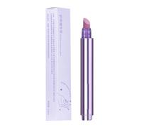 Moisturizing Nail Pen, Strengthener Oil, Cuticle Hydration Compact Portable Non Greasy Lightweight Natural Shine, Nail Oil Pen for Women Home Salon Hobby, 3.5Grams, Purple