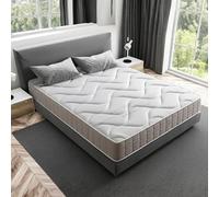 MOISURY® Colchón 80 x 180 Viscoelástico VISCOGEL 27cm Grosor- Firmeza Alta con Multizonas de Descanso y Sistema Bio Essence Antihongos, Antiácaros y Antibacterias - AirSupport y Tejido Stretch 3D
