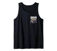 Mojave Road California Nevada Overlanding Diseño de Dibujos Animados Camiseta sin Mangas