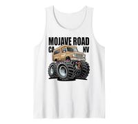 Mojave Road California Nevada Overlanding Diseño de Dibujos Animados Camiseta sin Mangas