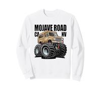 Mojave Road California Nevada Overlanding Diseño de Dibujos Animados Sudadera