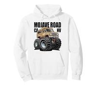 Mojave Road California Nevada Overlanding Diseño de Dibujos Animados Sudadera con Capucha