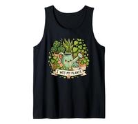 Mojé Mis Plantas Divertido Juego De Palabras De Plantas Camiseta sin Mangas