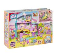 MOJI POPS House Party - Incluye 2 MojiPops exclusivos, 4 Expresiones exclusivas, sorpresas Dentro de la piñata y Gran Variedad de Accesorios