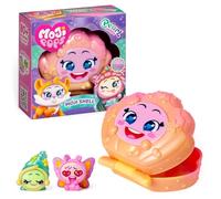 MOJI POPS Pearl Series - Mojishell. Cajita Coleccionable con 2 Mojipops Sorpresa con caritas Reversibles (1 con Efecto Perlado). Color Sorpresa de un Surtido de 6 Colores Diferentes.