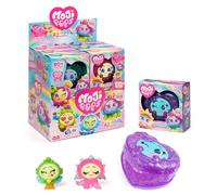 MOJI POPS Rainbow Series, Mojibox, Caja con 12 Mojibox. Cada cajita Contiene 2 Figuras Sorpresa y 1 Checklist, 6 Colores Diferentes