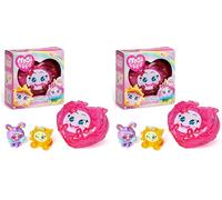 MOJI POPS Rainbow Series - Mojibox. Cajita Coleccionable con 2 Mojipops Sorpresa. Cada cajita Contiene 2 Figuras Sorpresa y 1 Checklist (Paquete de 2)