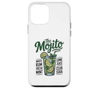 Mojito Cocktail Recipe Graphic tee Lime Mint Rum Soda Carcasa para iPhone 12 Mini