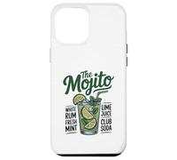 Mojito Cocktail Recipe Graphic tee Lime Mint Rum Soda Carcasa para iPhone 12 Pro MAX