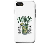 Mojito Cocktail Recipe Graphic tee Lime Mint Rum Soda Carcasa para iPhone SE (2020) / 7/8
