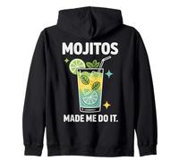 Mojitos Made Me Do It Cóctel Lima Mentas Sudadera con Capucha