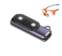 Mojo Adaptador de carga magnético, carga rápida y eficiente, 3,28 x 1,18 cm, conector de carga magnético, adaptador de conducción ósea, uso universal al aire libre, para viajes, deportes, viajes