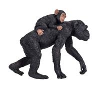 MOJO- Animal Planet Chimpancé y su bebé, Color Negro (387264) (Importación USA)