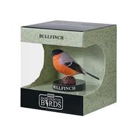 MOJO | Colección entusiasta de pájaros del jardín de bullfinch europeo Serie 1, figuritas pintadas a mano, coleccionables de vida silvestre, juguetes, esculturas detalladas con código QR para