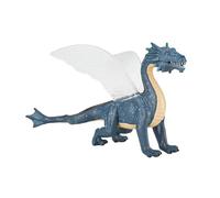 MOJO Dragón Marino con mandíbula articulada Realista fantasía Pintada a Mano Figura de Juguete