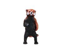 Mojo Figura de juguete de animales asiáticos coleccionables de panda rojo
