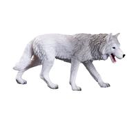MOJO Wildlife & Woodland Arctic Wolf Toy Figure, 3 Years and A (Importación USA)