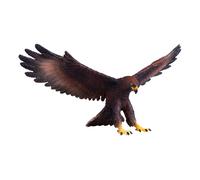 MOJO Golden Eagle - Figura de juguete realista internacional de vida silvestre pintada a mano