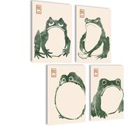 mojoliving Póster japonés decorativo japonés, imágenes estéticas, anime, imágenes japonesas, anime, póster de anime, regalo de sala de estar (ranas hoji)