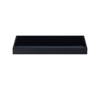 Mojoo Bandeja decorativa lacada Lux 38x19x3.5 cm Negro
