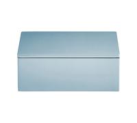 Mojoo Caja de almacenamiento lacada Lux 19x19x7 cm Powder blue