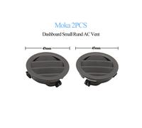 (Moka 2 piezas) Rejilla de ventilación para aire acondicionado delantero y trasero, RHD, para Mercedes