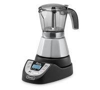 Moka Eléctrica DeLonghi ALICIA Emkp42B, Gris/Negro, 4 Tazas, Apagado Automático