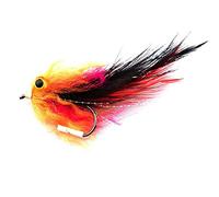 Mokamika 1 unids/bolsa nueva trucha arco iris trucha salmón streamer mosca para pesca con mosca tamaño 4# gancho