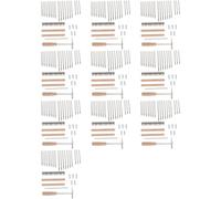Mokamika 10X 17Keys Kalimba DIY Kit Thum Piano Piezas de repuesto con Keys Bridge Tuning Hammer Kit Kalimba Accesorios
