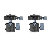 Mokamika 2 trípodes universales con rótula, rápido, rótula de 360°, función de inclinación giratoria, con técnica Arca + Soporte para zapata para cámara DSLR