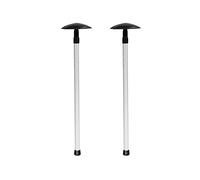 Mokamika 2 x Golf Bolsa de viaje Soporte Barra de Golf Raqueta Protección Brazo Soporte Telescópico Secciones Ajustable Raqueta Protección Varilla