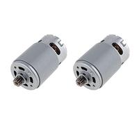 Mokamika 2 x RS550 18 V 19500 Min DC Motor de velocidad 11 dientes y caja de cambios con par para taladro eléctrico/destornillador