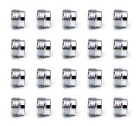 Mokamika 20X Din to Yoke Insert Tank Valve Adapter Convertidor Skuba Buceo O Rings una abrazadera convertidor Tech Set