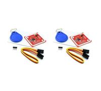 Mokamika 2Set PN532 NFC RFID Wireless V3 Kit de usuario Lectura/Escritura IC S50 Tarjeta PCB Antena IIC SPI HSU